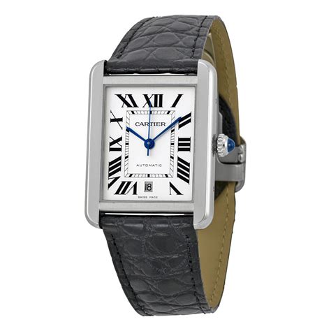 cartier mens tank watch price|cartier tank solo price.